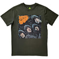 Green - Front - The Beatles Unisex Adult Rubber Soul Album T-Shirt