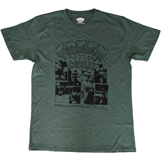 Green - Front - Green Day Unisex Adult Dookie Frame T-Shirt