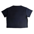 Navy Blue - Back - Nirvana Womens-Ladies Angelic Cotton Crop Top