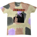 Multicoloured - Front - Nirvana Unisex Adult Flipper Tie Dye T-Shirt