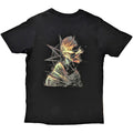 Black - Back - Slipknot Unisex Adult Skeleton & Pentagram T-Shirt