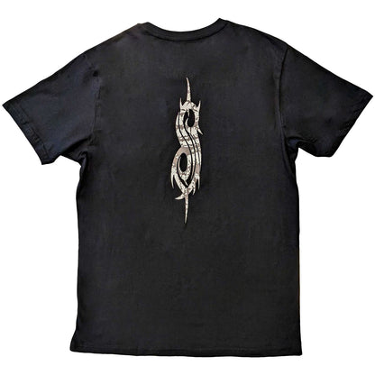 Black - Back - Slipknot Unisex Adult Maggot Back Print T-Shirt