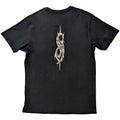 Black - Back - Slipknot Unisex Adult Maggot Back Print T-Shirt