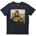 Denim Blue - Front - The Beatles Unisex Adult Yellow Submarine Cotton T-Shirt