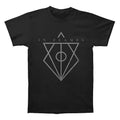 Black - Front - In Flames Unisex Adult Jester Head Cotton T-Shirt