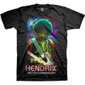 Black - Front - Jimi Hendrix Unisex Adult Are You Experienced Cotton T-Shirt