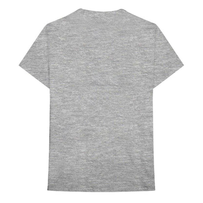 Grey - Back - Disney Unisex Adult Mickey Mouse Vintage Cotton T-Shirt