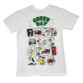 White - Front - Green Day Childrens-Kids Dookie RRHOF Cotton T-Shirt