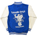 Blue-White - Back - Beastie Boys Unisex Adult Intergalactic Back Print Varsity Jacket