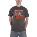 Charcoal Grey - Side - Talking Heads Unisex Adult Pixel Cotton T-Shirt