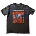 Charcoal Grey - Front - Talking Heads Unisex Adult Pixel Cotton T-Shirt