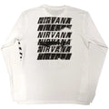 White - Back - Nirvana Unisex Adult Incesticide Long-Sleeved T-Shirt