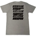 Green - Back - Nirvana Unisex Adult Incesticide Stacked Logo T-Shirt