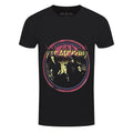 Black - Front - Def Leppard Unisex Adult Vintage Circle T-Shirt