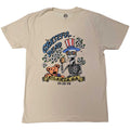 Natural - Front - Grateful Dead Unisex Adult Atlanta Flowers T-Shirt