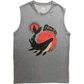 Grey - Front - Gojira Unisex Adult Whale Tank Top