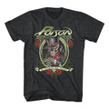 Black - Front - Poison Unisex Adult We Trust Cotton T-Shirt