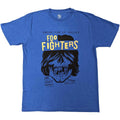 Blue - Front - Foo Fighters Unisex Adult Roxy Flyer T-Shirt