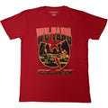 Red - Front - Wu-Tang Clan Unisex Adult Brick Wall T-Shirt