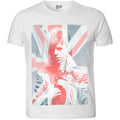 Multicoloured - Front - David Bowie Unisex Adult Union Jack Sublimation T-Shirt