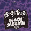 Purple - Back - Black Sabbath Childrens-Kids Band Tie Dye T-Shirt