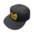 Black-Yellow - Front - Wu-Tang Clan Unisex Adult Logo Snapback Cap