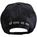 Black - Back - Tupac Shakur Unisex Adult All Eyez Snapback Cap