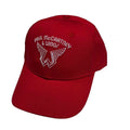 Red-Black - Front - Paul McCartney Unisex Adult Wings Logo Baseball Cap