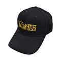 Black - Front - Blink 182 Unisex Adult Modern Logo Baseball Cap