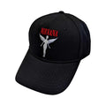 Black-Red-White - Front - Nirvana Unisex Adult Angelic Baseball Cap