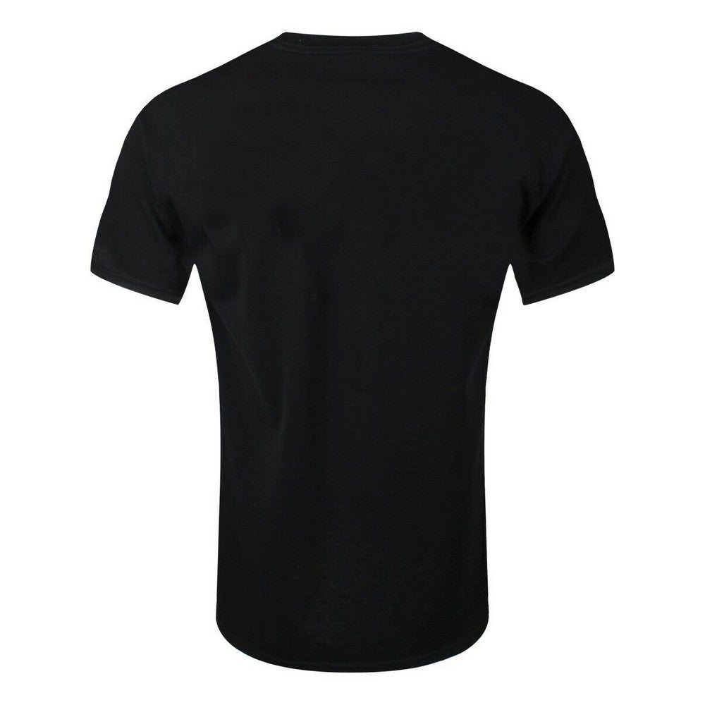 Black - Back - Black Sabbath Unisex Adult Wavy Logo T-Shirt