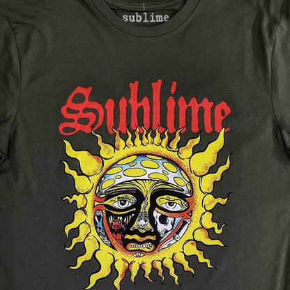 Green-Yellow - Lifestyle - Sublime Unisex Adult Sun T-Shirt