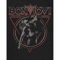 Black - Lifestyle - Bon Jovi Unisex Adult Triangle Overlap T-Shirt