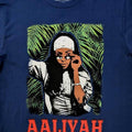 Denim Blue - Lifestyle - Aaliyah Unisex Adult Foliage T-Shirt