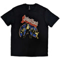 Black - Front - Judas Priest Unisex Adult Unleashed Version 2 T-Shirt