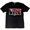 Black - Front - Nick Mason´s Saucerful Of Secrets Unisex Adult Hokusai Wave European Tour 2022 Back Print T-Shirt