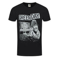 Black - Front - Green Day Unisex Adult TV Wasteland T-Shirt