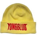 Yellow-Red - Front - Yungblud Unisex Adult Logo Beanie