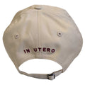 Sand - Back - Nirvana Unisex Adult In Utero Logo Baseball Cap