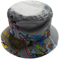 Grey - Back - The Beatles Unisex Adult Yellow Submarine Bucket Hat