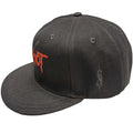 Charcoal Grey - Back - Slipknot Unisex Adult 9 Point Star Snapback Cap