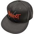 Charcoal Grey - Front - Slipknot Unisex Adult 9 Point Star Snapback Cap