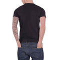 Black - Back - Pantera Unisex Adult Watermarked Skulls Cotton T-Shirt