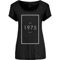 Black - Front - The 1975 Womens-Ladies Original Logo Cotton T-Shirt