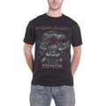 Black - Side - Avenged Sevenfold Unisex Adult Battle Armour Cotton T-Shirt