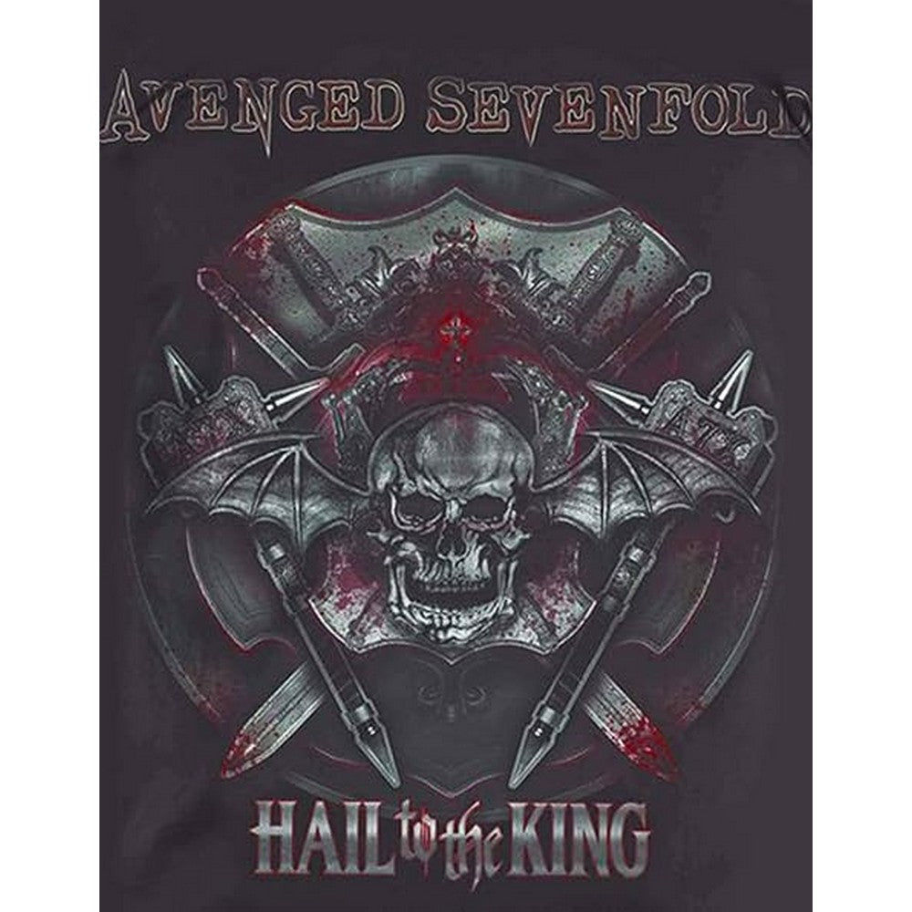 Black - Lifestyle - Avenged Sevenfold Unisex Adult Battle Armour Cotton T-Shirt
