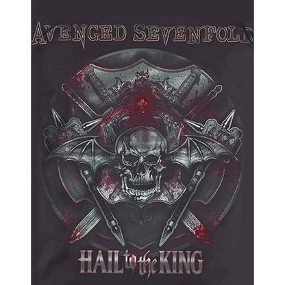 Black - Lifestyle - Avenged Sevenfold Unisex Adult Battle Armour Cotton T-Shirt