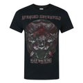 Black - Front - Avenged Sevenfold Unisex Adult Battle Armour Cotton T-Shirt