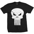 Black - Front - The Punisher Unisex Adult Skull Cotton T-Shirt