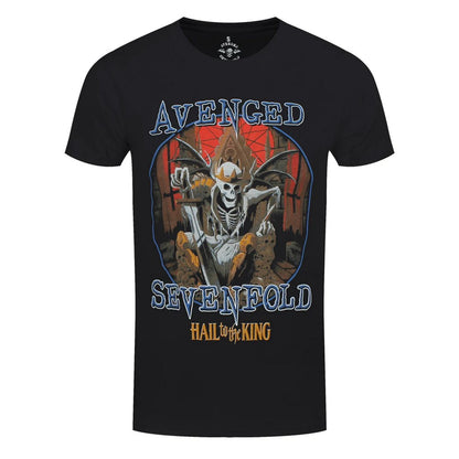 Black - Front - Avenged Sevenfold Unisex Adult Deadly Rule Cotton T-Shirt